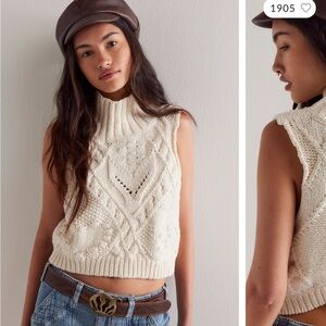 Free People Sasha Turtleneck Vest